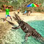 Angry Crocodile Scary Attack App Cancel