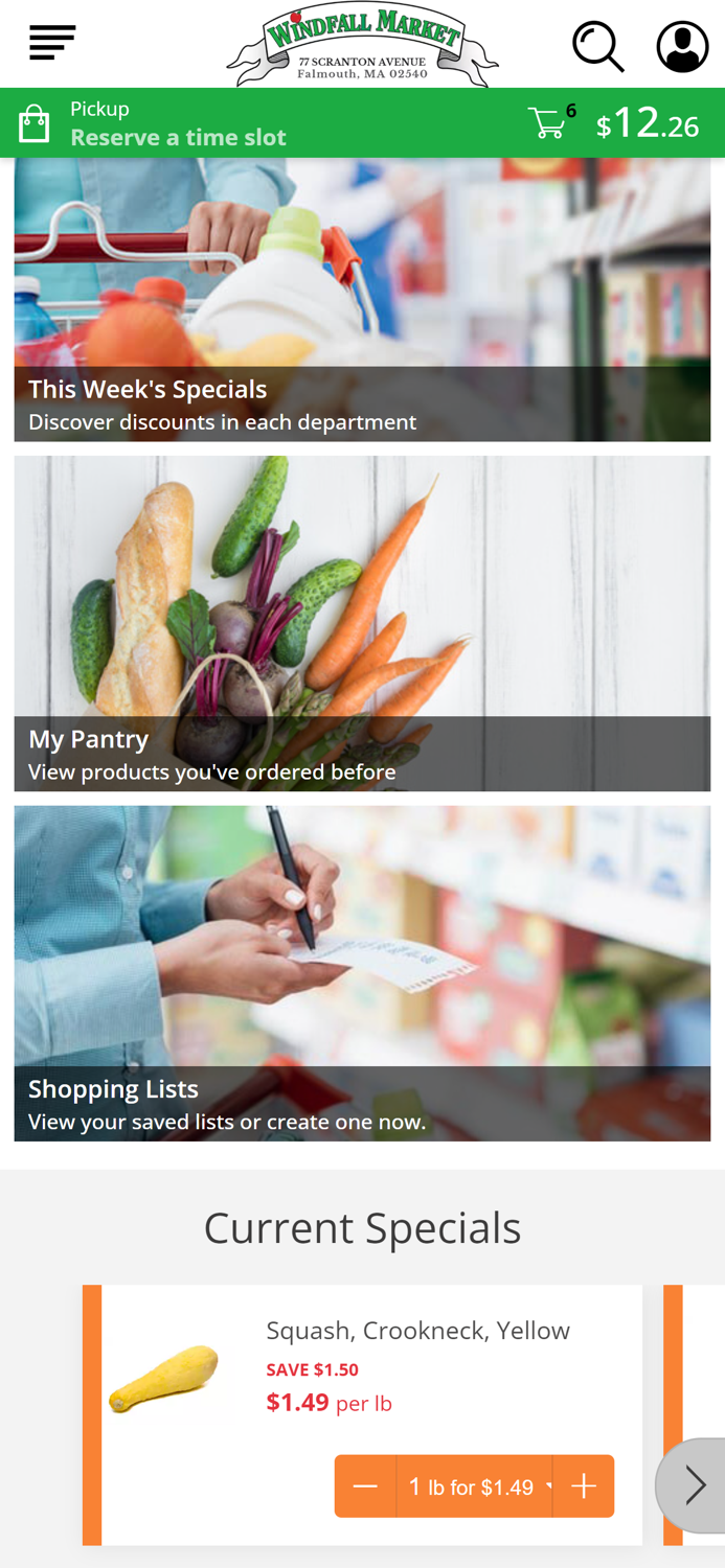 Windfall Market – Falmouth MA