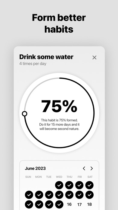 Formed - habit builder Screenshot