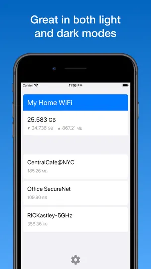Screenshot von WifiMan From DataMan auf dem iPhone 6