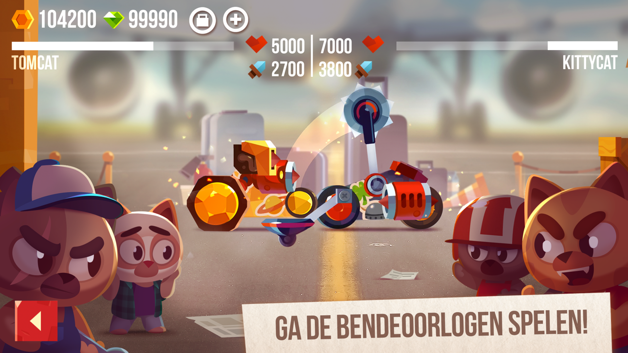 CATS: Crash Arena Turbo Stars iOS Mod IPA screenshot 4 - iOS game interface