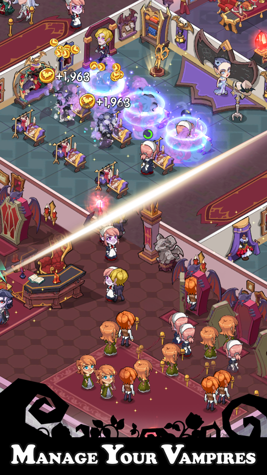 #3. Idle Vampire: Twilight School (iOS) 由: NovaStar-game