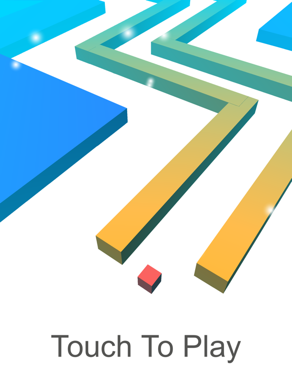run zigzag iPad screenshot