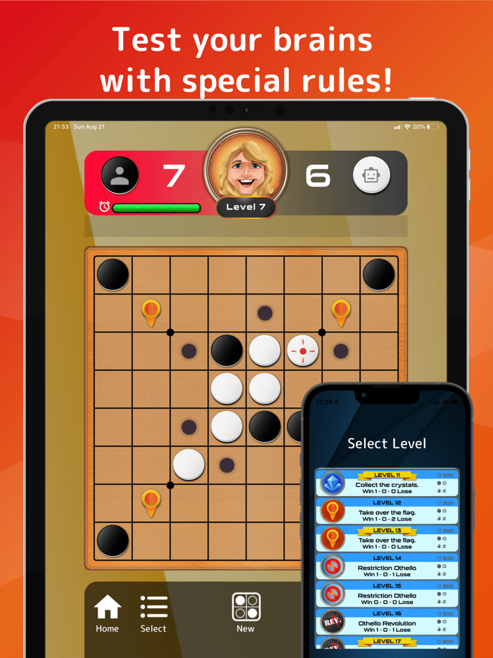 Quick Othello-A MINUTE TO PLAY