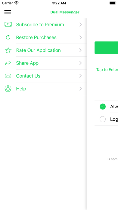 Dual Messenger for Web Screenshot