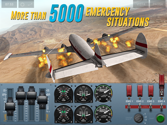 Extreme Landings Pro iPad app afbeelding 4