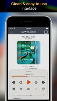 listenbook: audiobook player iphone screenshot 1