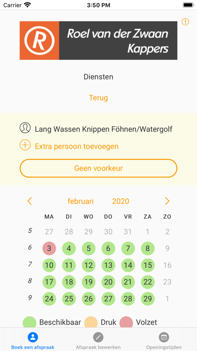 Roel van der Zwaan Kappers Screenshot