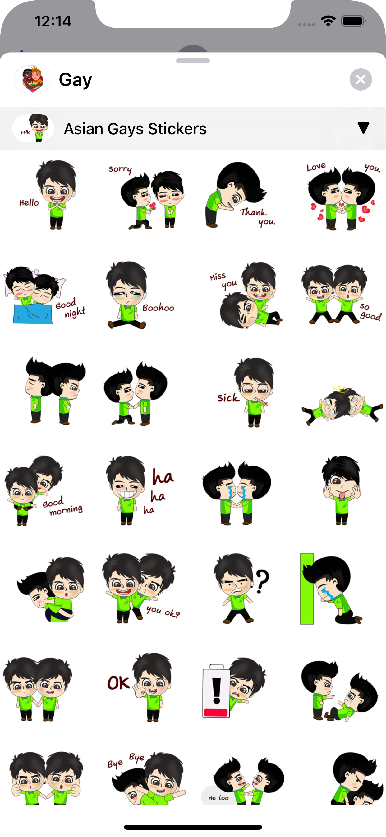 Pride Stickers • Gay Emoji screenshot 8