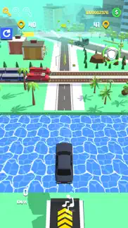 crazy driver 3d: car driving iphone screenshot 2