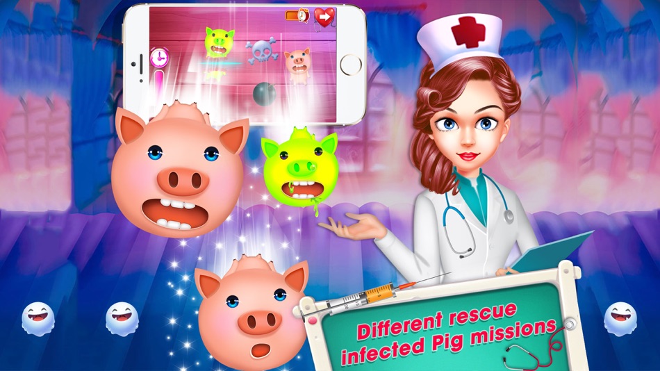 #2. Swineflu Prevention-Pig Game (iOS) 由: Amit Gadhiya