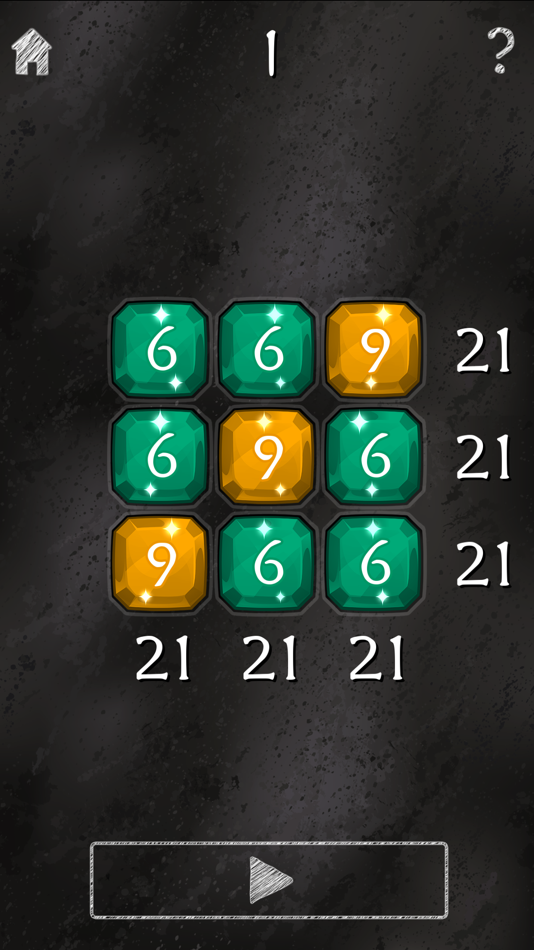 #3. XXI: 21 Puzzle Game (iOS) 由: TMSOFT