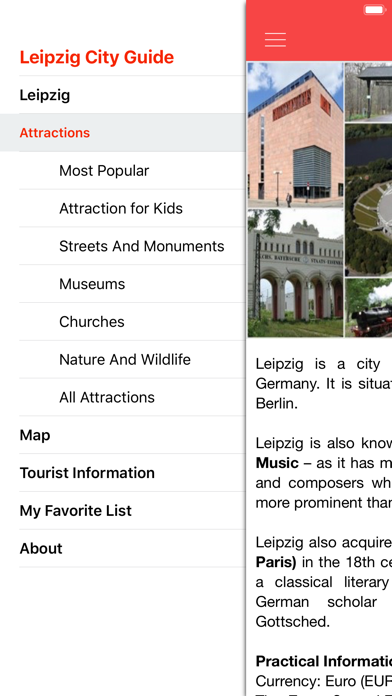 Screenshot #2 pour Leipzig City Guide