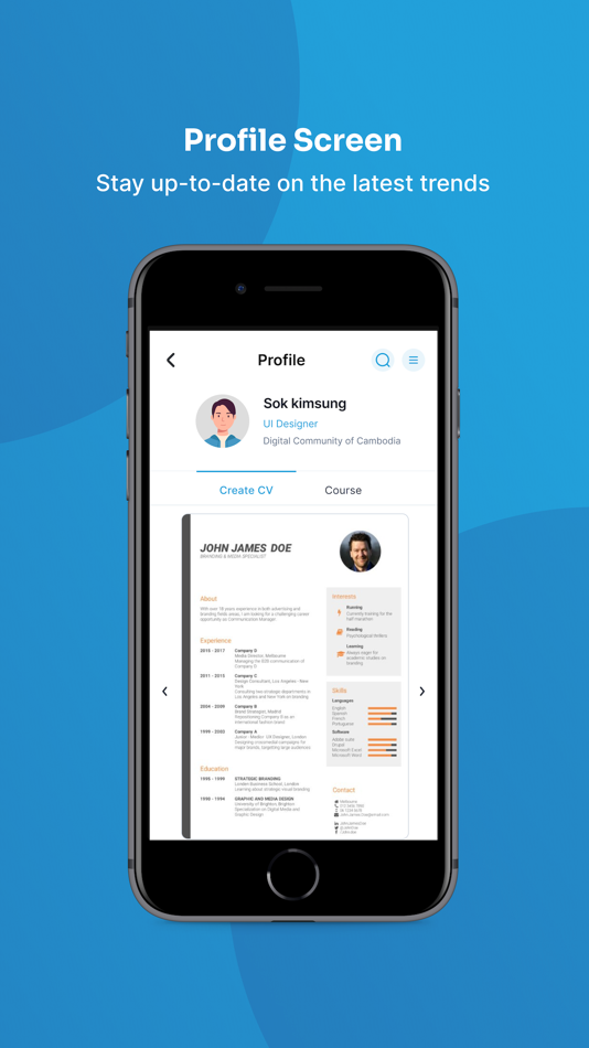 #5. Digital Community of Cambodia (iOS) Podle: Ministry of Post and Telecommunications