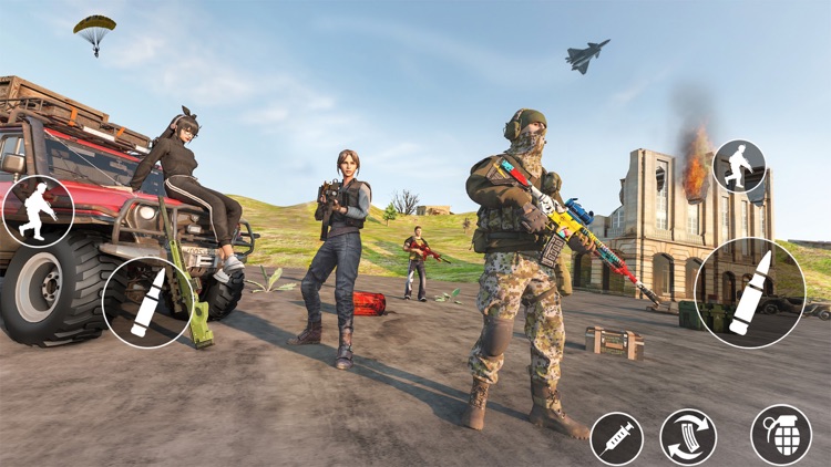 Real Commando Shooting Games screenshot-3