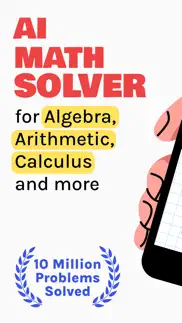 math ai: problem solver helper iphone screenshot 1