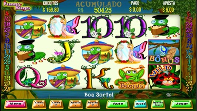 Funny Bugs Slot Bingo Screenshot