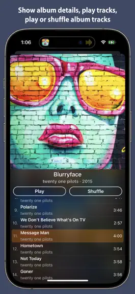 Game screenshot Platinum Album Music Player hack