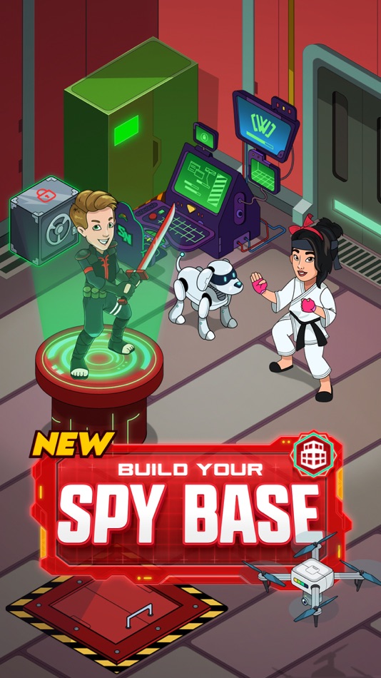 #3. Spy Ninja Network - Chad & Vy (iOS) 由: RHEI Creations Corp