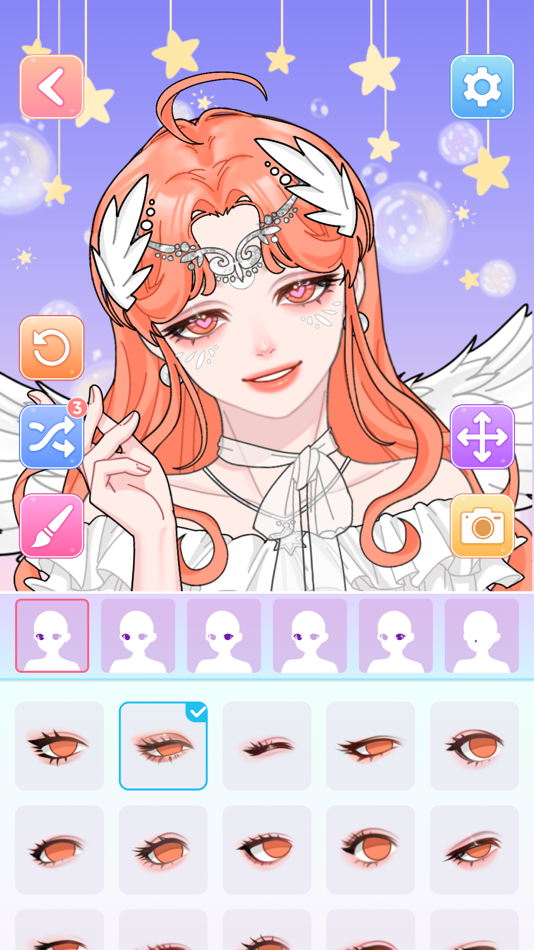 #3. Anime Avatar Maker-Design (iOS) 由: Hugesoft Technology Co., Ltd.