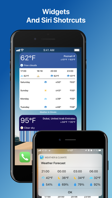 Weather and Climate Tracker Screenshot