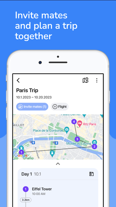 Waltravel - Travel Buddy & AI Screenshot