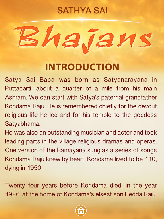 Sathya Sai Bhajans Volume 02 iPad screenshot 4 - Music app