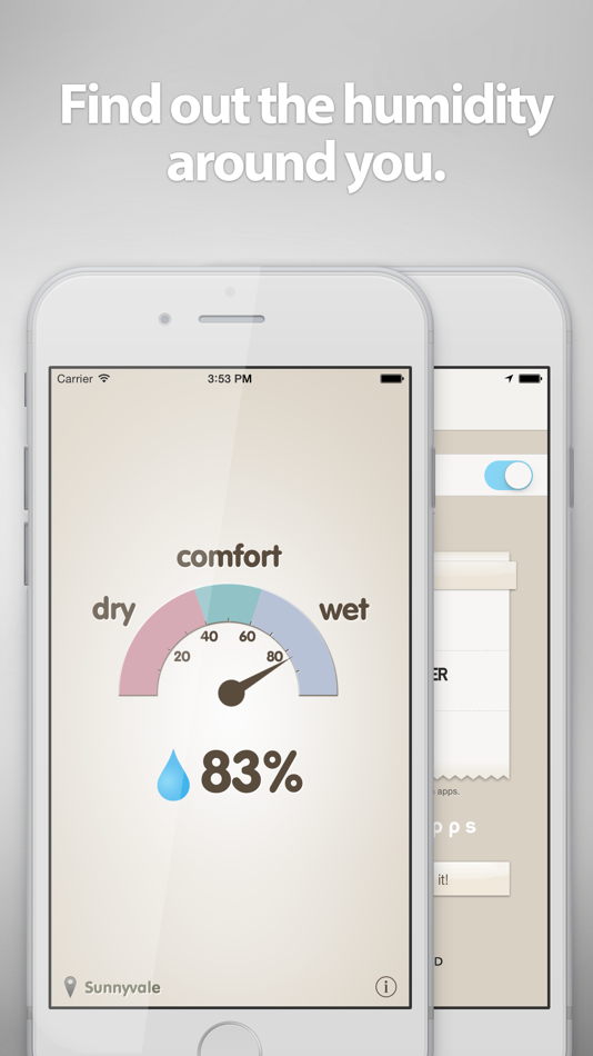 Hygrometer -Check the humidity - 2.6.1 - (iOS)