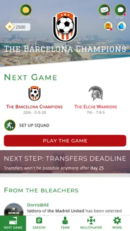 Game screenshot Astonishing Eleven - Soccer GM mod apk