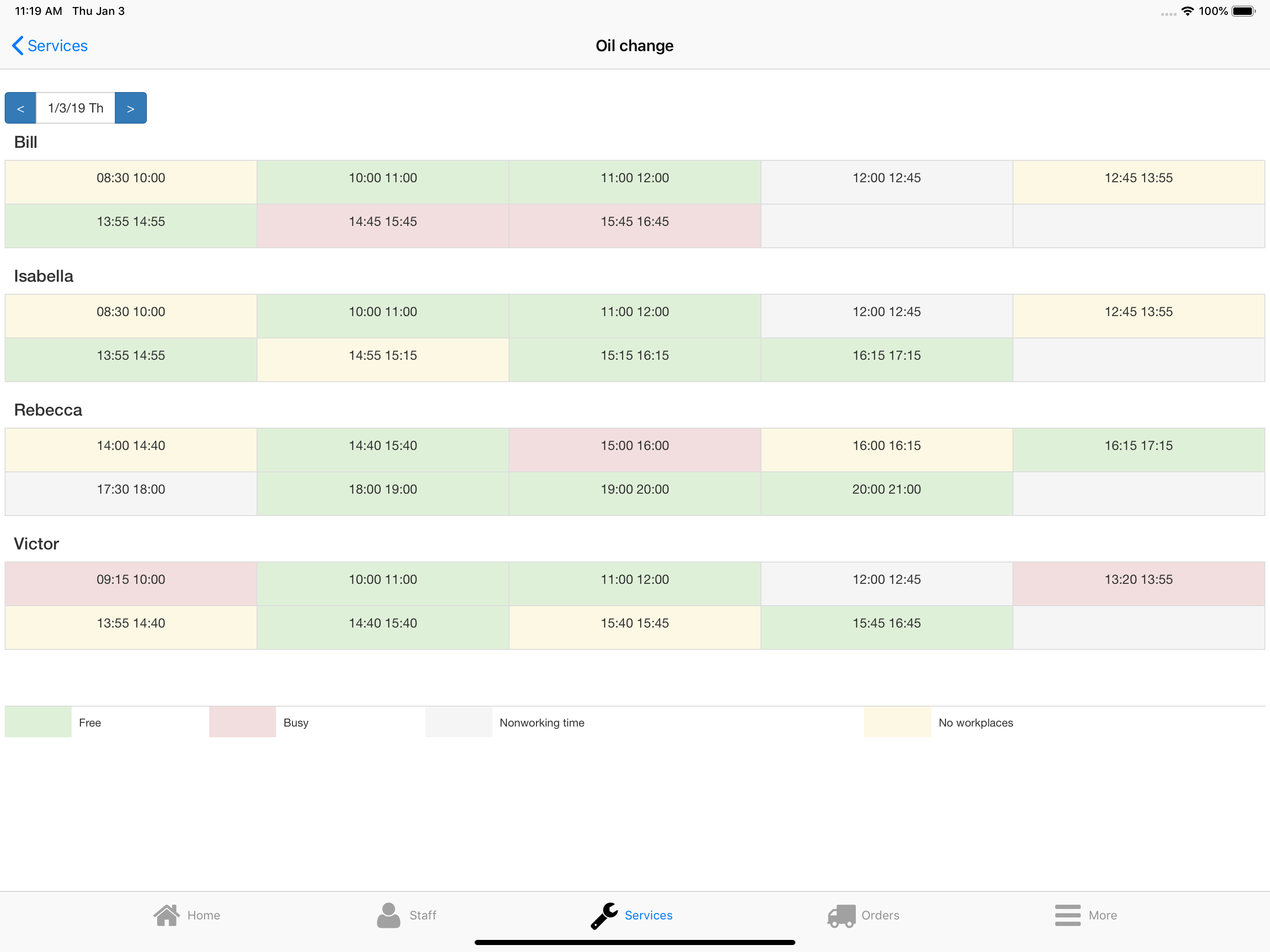 Nano Service Booking screenshot 14