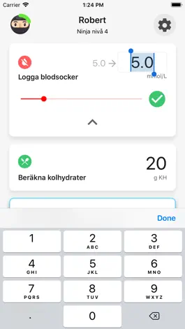 Game screenshot DiabetesNinja apk
