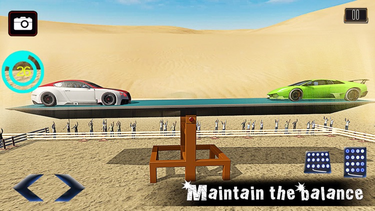 Seesaw Car Stunts