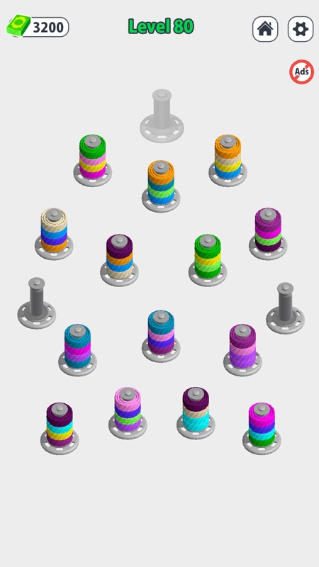 Puzzle Thread: Color Sort screenshot 7