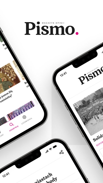 Pismo. Magazyn opinii Screenshot