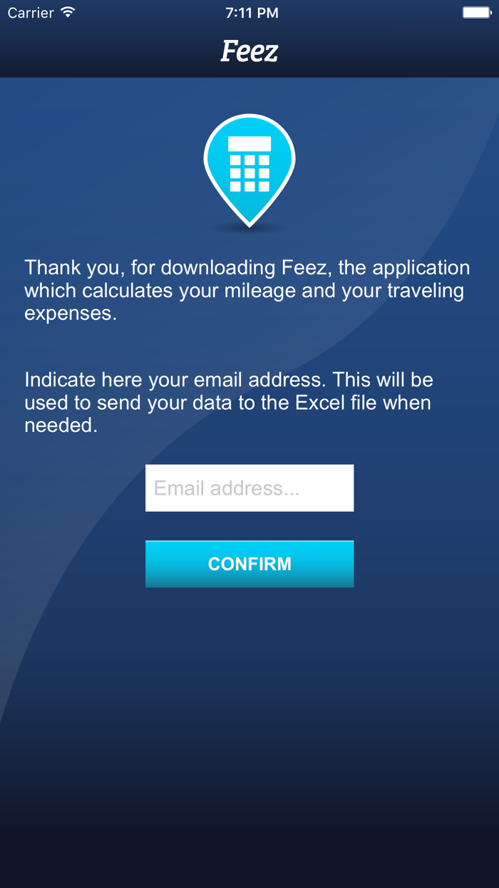 Feez - Mileage tracker