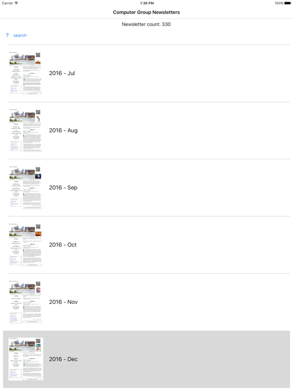 Screenshot #6 pour Computer Group Newsletters
