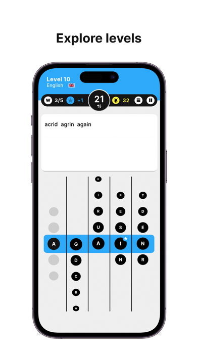 WordWheel: Word Puzzles Screenshot