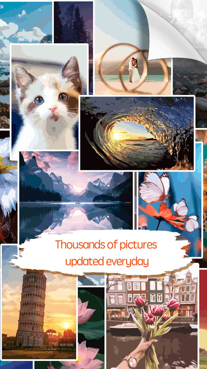 Oil Painting By Number