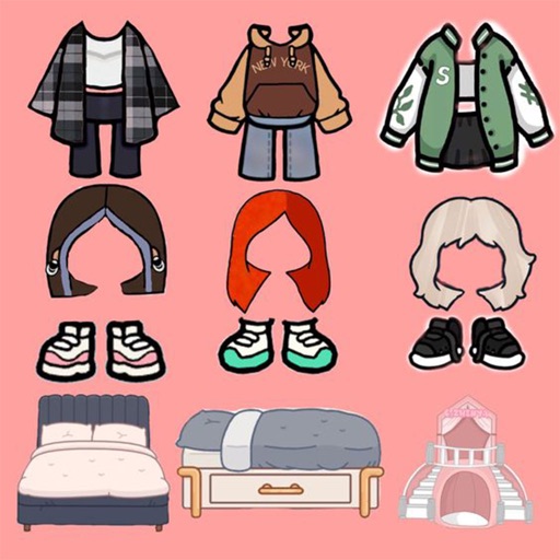 Toca Outfit Ideas 4K iOS App