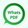 WhatsPDF Image to PDF Document icon