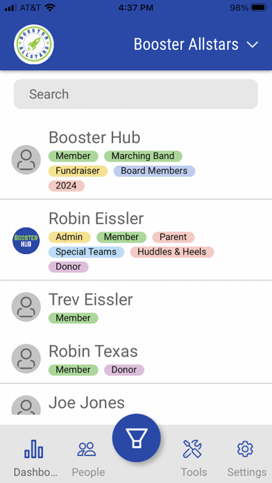 BoosterHub: Booster Club App Screenshot
