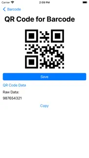 barcodes saver iphone screenshot 1