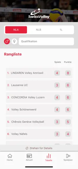 Game screenshot SVRW - Walliser Volleyball apk
