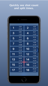 ShoTi: professional shot timer screenshot