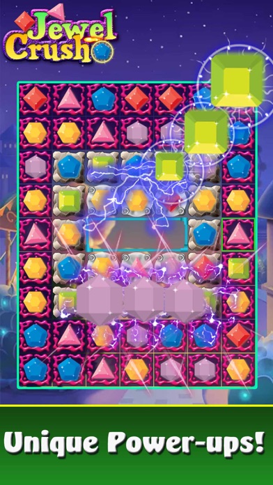 Jewel Crush：Crush Fever Game Screenshot