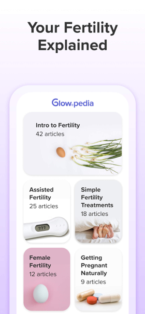 ‎Glow - Fertilidad & Ovulación Screenshot