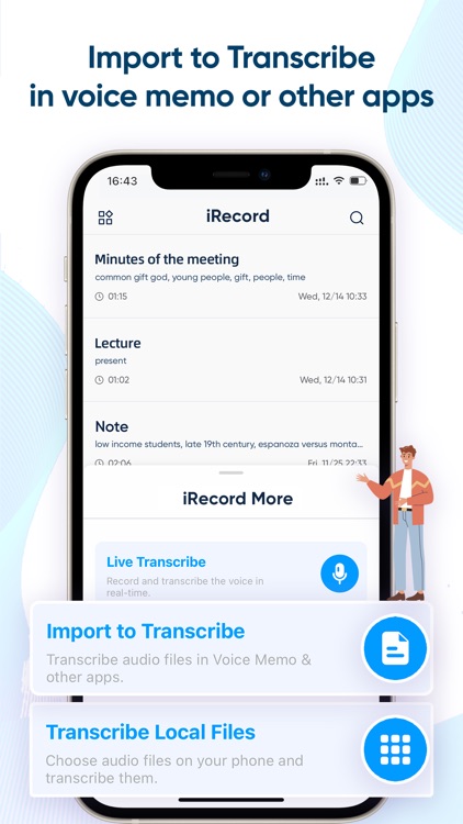 iRecord: Transcribe Voice Memo
