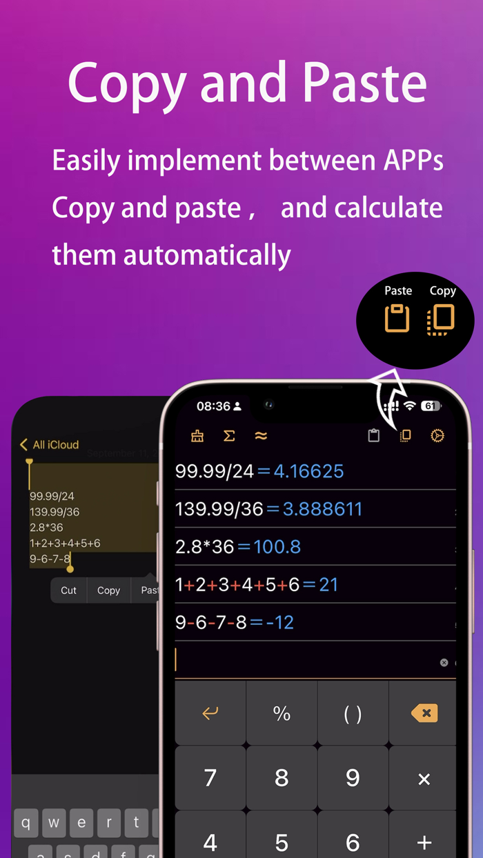 My Calculator - Copy and Paste