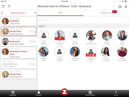 Screenshot #4 pour Zen Planner Staff App