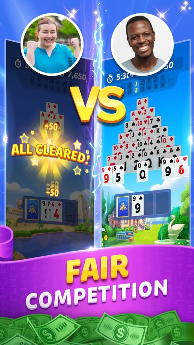 Pyramid Solitaire - Win Cash Screenshot